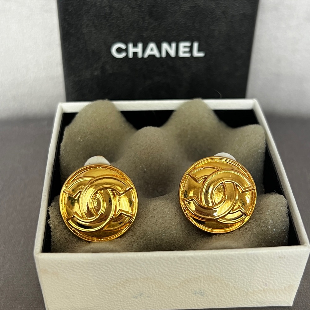Vintage 1993 Chanel earrings